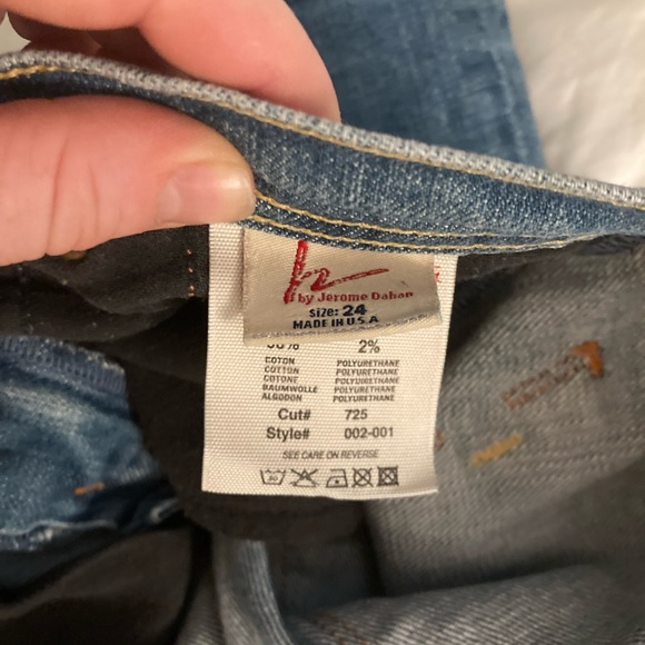 Citizen of Humanity Ingrid #002 Stretch Low Rise Flair Size 24 - Picture 9 of 9